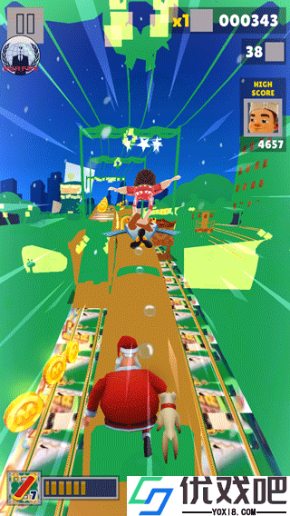 地铁跑酷迷你世界版