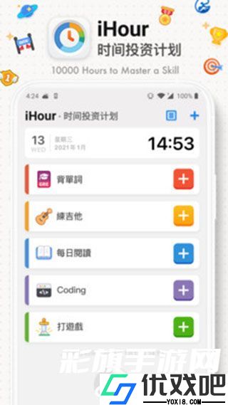 iHour(时间投资计划)