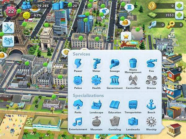 simcity模拟城市手机版下载