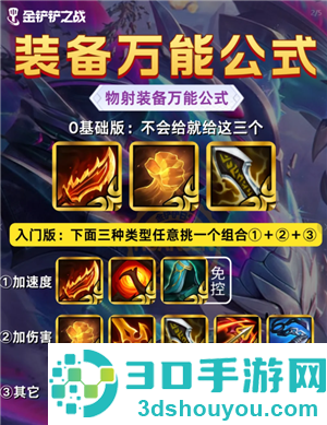 金铲铲之战装备怎么买 金铲铲之战装备合成表