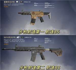 和平精英枪械伤害排榜 和平精英枪械伤害和射击速度排名【测评】