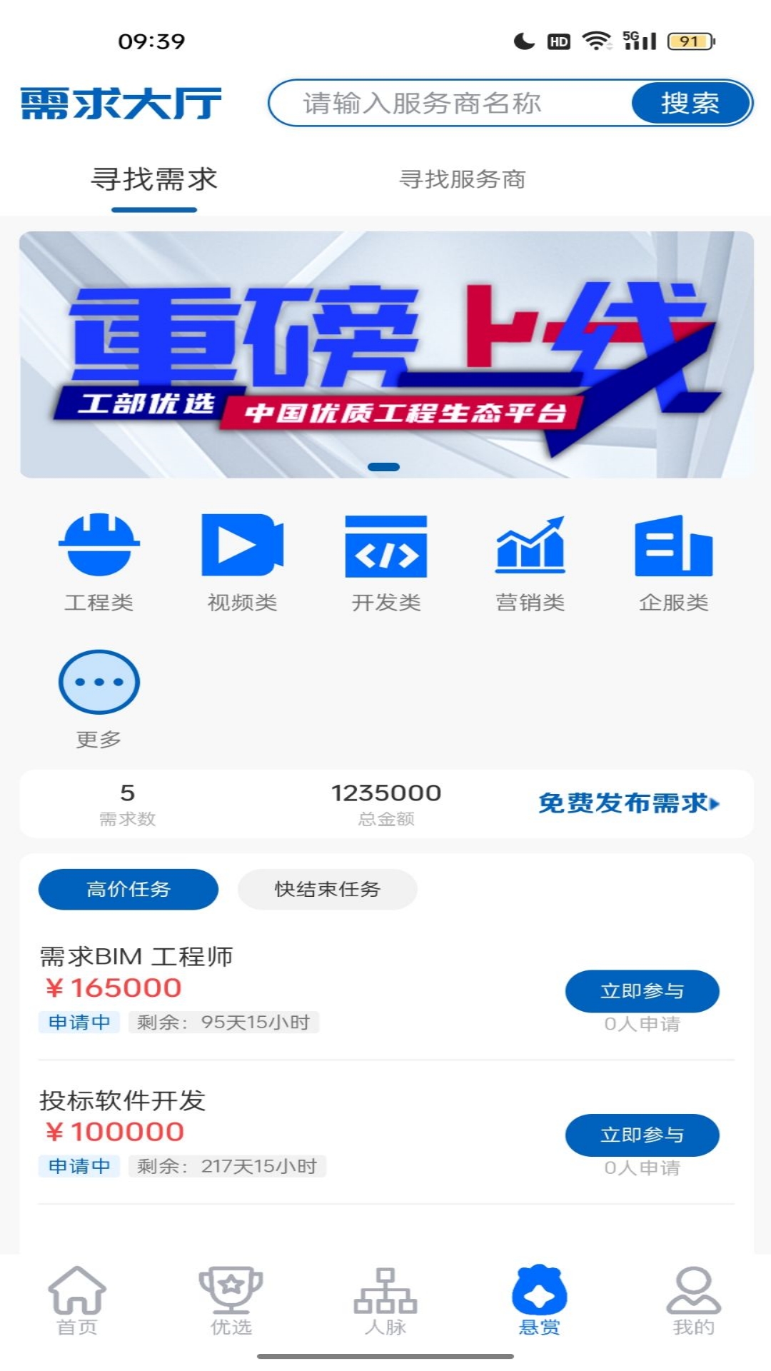 工部优选