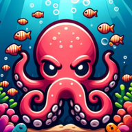 章鱼盛宴无限鱼骨手机版(Octopus Feast)
