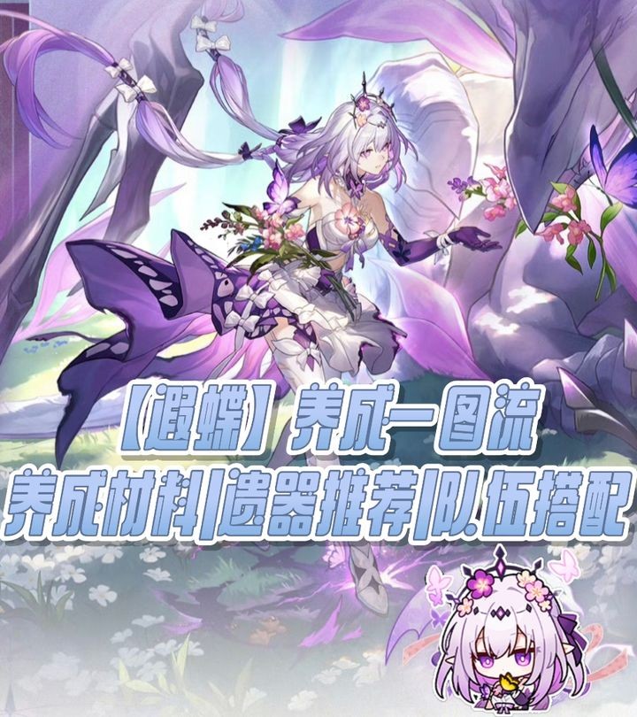 崩坏星穹铁道遐蝶全方位培养指南：光锥遗器阵容搭配一网打尽【核心要点】